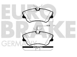 EUROBRAKE 5502223933 stabdžių trinkelių rinkinys, diskinis stabdys 
 Techninės priežiūros dalys -> Papildomas remontas
6025315867, 6025370398, 6025370851