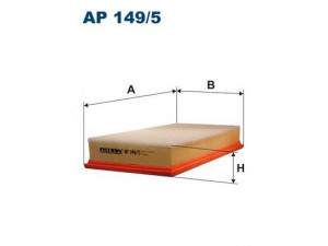 FILTRON AP149/5 oro filtras 
 Techninės priežiūros dalys -> Techninės priežiūros intervalai
1J0129620A, 1J0129620, 1J0129620A