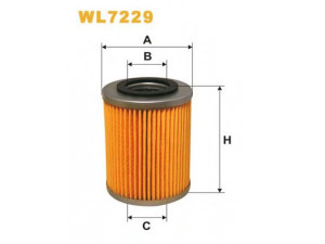 WIX FILTERS WL7229 alyvos filtras 
 Techninės priežiūros dalys -> Techninės priežiūros intervalai
25067160, 649016, 649021, 93187282