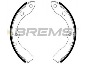 BREMSI GF0668 stabdžių trinkelių komplektas
4741087, 449412010, 449487701, 449487701000