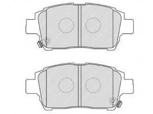 FERODO FSL1985 stabdžių trinkelių rinkinys, diskinis stabdys 
 Techninės priežiūros dalys -> Papildomas remontas
044650W050, 044650W080, 0446513020