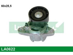 LUCAS ENGINE DRIVE LA0622 įtempiklio svirtis, V formos rumbuotas diržas 
 Diržinė pavara -> V formos rumbuotas diržas/komplektas -> Įtempiklis