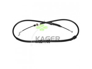 KAGER 19-6574 trosas, stovėjimo stabdys 
 Stabdžių sistema -> Valdymo svirtys/trosai
7H1609701F