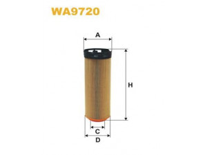 WIX FILTERS WA9720 oro filtras 
 Techninės priežiūros dalys -> Techninės priežiūros intervalai
6460940204