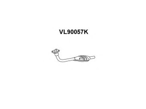 VENEPORTE VL90057K katalizatoriaus keitiklis 
 Išmetimo sistema -> Katalizatoriaus keitiklis
30852751, 30856109