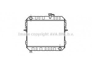 AVA QUALITY COOLING MZ2044 radiatorius, variklio aušinimas 
 Aušinimo sistema -> Radiatorius/alyvos aušintuvas -> Radiatorius/dalys
147315200A