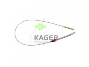 KAGER 19-0353 trosas, stovėjimo stabdys 
 Stabdžių sistema -> Valdymo svirtys/trosai
522571, 522587