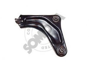 SOMORA 221582 vikšro valdymo svirtis 
 Ašies montavimas/vairavimo mechanizmas/ratai -> Valdymo svirtis/pasukamosios svirties sujungimas -> Vairo trauklės (valdymo svirtis, išilginis balansyras, diago