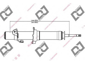 DJ PARTS DS1318GT amortizatorius 
 Pakaba -> Amortizatorius
51602SV4922, 51602SV4J12, 51606SV4A02