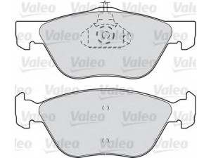 VALEO 598308 stabdžių trinkelių rinkinys, diskinis stabdys 
 Techninės priežiūros dalys -> Papildomas remontas
0009947955, 0009948092, 0009948334