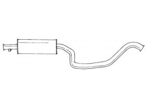 AKS DASIS SG51408 vidurinis duslintuvas