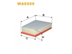 WIX FILTERS WA9569 oro filtras 
 Techninės priežiūros dalys -> Techninės priežiūros intervalai
4150940304, 16 54 628 62R, 8200669187