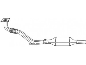 AKS DASIS SG60180 katalizatoriaus keitiklis