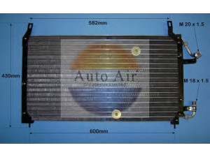 AUTO AIR GLOUCESTER 16-9757 kondensatorius, oro kondicionierius 
 Oro kondicionavimas -> Kondensatorius
20261DO, 96208416, D96164823