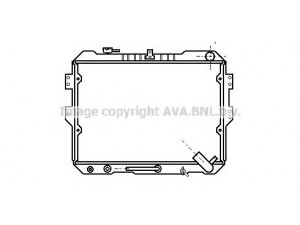 AVA QUALITY COOLING MZ2063 radiatorius, variklio aušinimas 
 Aušinimo sistema -> Radiatorius/alyvos aušintuvas -> Radiatorius/dalys
N24915310A