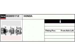 DELCO REMY DC885112 stabdžių apkaba 
 Dviratė transporto priemonės -> Stabdžių sistema -> Stabdžių apkaba / priedai