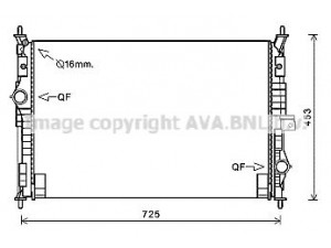 AVA QUALITY COOLING PE2386 radiatorius, variklio aušinimas 
 Aušinimo sistema -> Radiatorius/alyvos aušintuvas -> Radiatorius/dalys
9673628780, 9809141780, 9673628780