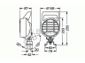 BOSCH 0 306 481 004 darbinė šviesa; darbinė šviesa
3369 718 R91, 6 000 776, 05709751