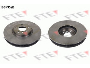 FTE BS7352B stabdžių diskas 
 Stabdžių sistema -> Diskinis stabdys -> Stabdžių diskas
34 11 6 756 847
