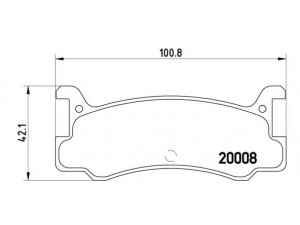 BREMBO P 49 005 stabdžių trinkelių rinkinys, diskinis stabdys 
 Techninės priežiūros dalys -> Papildomas remontas
0449287705, 0449287706, 0449287706000