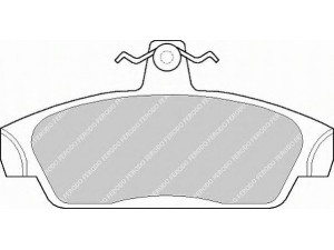 FERODO FSL603 stabdžių trinkelių rinkinys, diskinis stabdys 
 Techninės priežiūros dalys -> Papildomas remontas
GBP90337, SEM100020, GBP90318AF