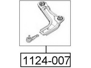 ASVA 1124-007 vikšro valdymo svirtis 
 Ašies montavimas/vairavimo mechanizmas/ratai -> Valdymo svirtis/pasukamosios svirties sujungimas -> Vairo trauklės (valdymo svirtis, išilginis balansyras, diago
962 684 55