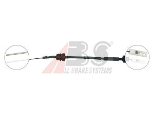 A.B.S. K25450 sankabos trosas 
 Dviratė transporto priemonės -> Kabeliai ir tachometro velenaai -> Sankabos trosas
7784315, 7781509, 7784315
