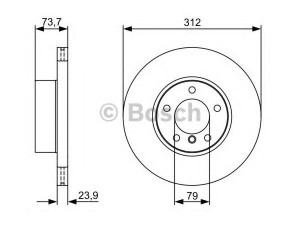 BOSCH 0 986 479 381 stabdžių diskas 
 Stabdžių sistema -> Diskinis stabdys -> Stabdžių diskas
34 11 6 774 875, 34 11 6 792 219