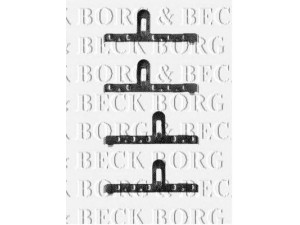 BORG & BECK BBK1184 priedų komplektas, diskinių stabdžių trinkelės 
 Stabdžių sistema -> Diskinis stabdys -> Stabdžių dalys/priedai