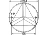 HELLA 8RA 343 220-017 atšvaitas
15844-07, 1584407-00, 7110468