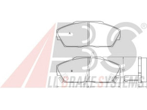 A.B.S. 36639 stabdžių trinkelių rinkinys, diskinis stabdys 
 Techninės priežiūros dalys -> Papildomas remontas
45022-SD4-000, 45022-SD4-010, 45022-SD4-526