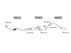 VENEPORTE 530155 išmetimo sistema