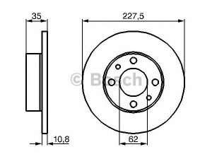 BOSCH 0 986 478 063 stabdžių diskas 
 Dviratė transporto priemonės -> Stabdžių sistema -> Stabdžių diskai / priedai
16500253, 4139010, 4208311, 4385812