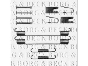 BORG & BECK BBK6152 priedų komplektas, diskinių stabdžių trinkelės 
 Stabdžių sistema -> Diskinis stabdys -> Stabdžių dalys/priedai