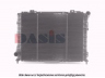 AKS DASIS 010230N radiatorius, variklio aušinimas 
 Aušinimo sistema -> Radiatorius/alyvos aušintuvas -> Radiatorius/dalys
60576339, 60576390, 60579390