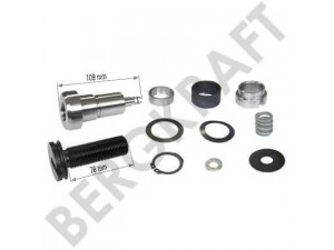 BERGKRAFT BK8500107 remonto komplektas, stabdžių apkaba