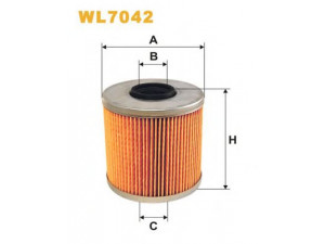 WIX FILTERS WL7042 alyvos filtras 
 Filtrai -> Alyvos filtras
D205, 11421709514, 11421709865