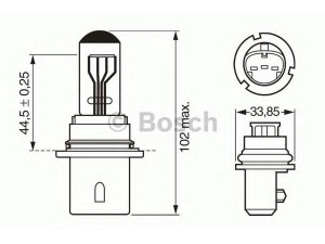 BOSCH 1 987 302 151 lemputė