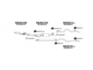 VENEPORTE 500172 išmetimo sistema