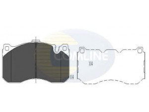 COMLINE CBP06005 stabdžių trinkelių rinkinys, diskinis stabdys 
 Techninės priežiūros dalys -> Papildomas remontas
34 11 6 786 044, 34 11 6 797 860