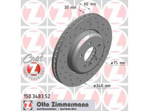 ZIMMERMANN 150.3483.52 stabdžių diskas 
 Dviratė transporto priemonės -> Stabdžių sistema -> Stabdžių diskai / priedai
3411 6 775 277