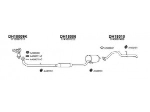 VENEPORTE 180004 išmetimo sistema 
 Išmetimo sistema -> Išmetimo sistema, visa