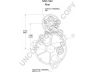 PRESTOLITE ELECTRIC MS3-502 starteris
113334HC, 0481501R, S602, 660071