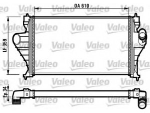 VALEO 816918 tarpinis suslėgto oro aušintuvas, kompresorius 
 Variklis -> Oro tiekimas -> Įkrovos agregatas (turbo/superįkrova) -> Tarpinis suslėgto oro aušintuvas
0384-F0, 0384-F4, 384F0, 384F4