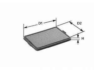 CLEAN FILTERS MA1169 oro filtras 
 Techninės priežiūros dalys -> Techninės priežiūros intervalai
5029224, 5029225, 17220P45000, 17220P45G00