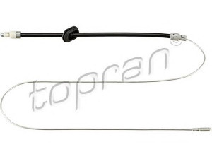TOPRAN 401 658 trosas, stovėjimo stabdys 
 Stabdžių sistema -> Valdymo svirtys/trosai
906 420 24 85, 906 420 50 85, 2E3 609 701A