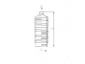 SPIDAN 84199 gofruotoji membrana, vairavimas 
 Vairavimas -> Gofruotoji membrana/sandarinimai
53534-SEDG01