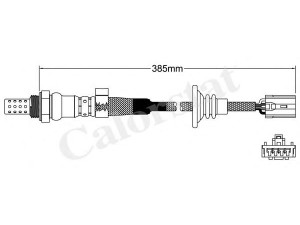 CALORSTAT by Vernet LS140375 lambda jutiklis 
 Išmetimo sistema -> Lambda jutiklis
MD165081, MD165083, MD177968, MD180618