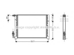 AVA QUALITY COOLING AL5061 kondensatorius, oro kondicionierius 
 Oro kondicionavimas -> Kondensatorius
60561038, 60590124