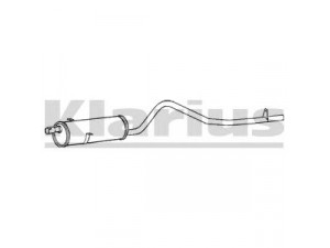 KLARIUS 260107 galinis duslintuvas
2010010T00, 2010010T10, 2010010T11